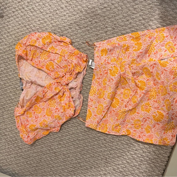 Zara Floral Matching Skirt Set - Picture 3 of 3